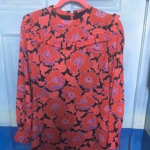 Who What Wear Target Ruffle Poppy Dress